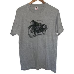 Vintage Motorcycle Graphic T-shirt
